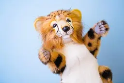 М'яка іграшка на руку Hansa Puppet Гепард, 32 см (7503) - мініатюра 5