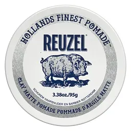 Глина для волосся Reuzel Clay Matte Pomade 95 г - мініатюра 2