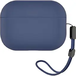 Чохол Blueo Liquid Silicone Case для Apple AirPods Pro 3 Navy Blue [151911] - мініатюра 2