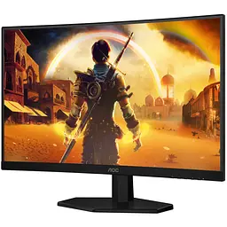 Монітор AOC TFT 27` C27G42E, VA, 180Гц, вигнутий,  2хHDMI, DP, колонки, чорно-червоний - мініатюра 3