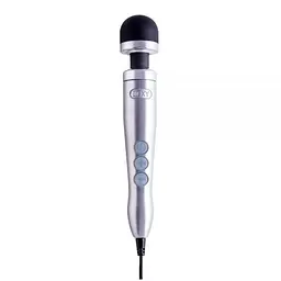 Вибратор Doxy Number 3 Silver Очень мощный -микрофон в металлическом корпусе, 28х4.5 см серебристый