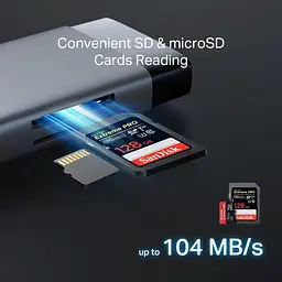 USB-Хаб TP-Link USB Type-C 9-в-1 (UH9120C) - мініатюра 3