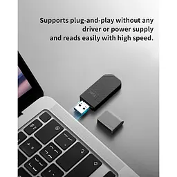USB флеш-накопичувач Acer UP300 256GB USB 3.2 Black (BL.9BWWA.528) - мініатюра 4