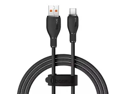 Кабель BASEUS Pudding Series USB Cable to Lightning 2m Black (P10355703111-01)