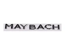Емблема напис Maybach Хром 195 мм Пластик на скотчі (OEM: A2228173300) - мініатюра 4