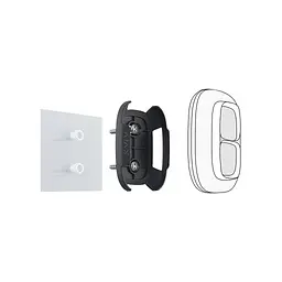 Аксесуар для охоронних систем Ajax DoubleButton Holder чорна - мініатюра 2