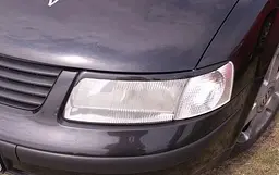 Вії фар Fly для VW Passat B5 96-00 Чорні 2 шт