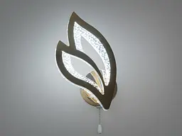 Світильник настінний LED Diasha 2455/1G, 17W, золотий, сучасний стиль для вітальні, коридору, кухні, офісу, кафе - мініатюра 2