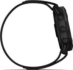 Смарт-годинник Garmin Enduro Carbon Gray DLC Titanium with Black UltraFit Nylon Strap [010-02408-01/11] [78192] - мініатюра 5