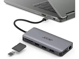 Док-станція Acer 12-in-1 Type-C Dongle (HP.DSCAB.009) - мініатюра 2