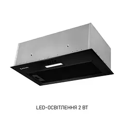 Витяжка вбудована Minola HBI 5614 BLF 1000 LED - мініатюра 3