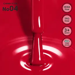 Гель-лак для нігтів 04 Cherry Icon Shelly 12 мл