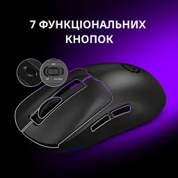 Мишка Lorgar MSA10W Wireless Gaming White (LRG-MSA10W-WH) - мініатюра 8