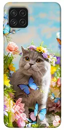 Чохол Demsky Spring cat для Samsung Galaxy A22 4G