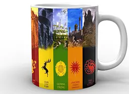 Кружка GeekLand Game of Thrones Гра Престолів будинки Вестероса GT.02.007 - мініатюра 2