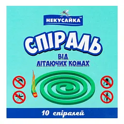 Спіраль Некусайка від літаючих комах 10 шт. - мініатюра 3