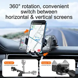 Тримач Joyroom Car Phone Holder Dashboard JR-ZS283 - мініатюра 7