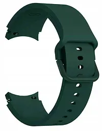 Ремінець силіконовий BeWatch Samsung Galaxy Watch 4/5/Pro SoftTouch Зелений (0139306) - мініатюра 2