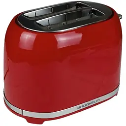 Тостер Grunhelm GTR018R 850 Вт червоний (142680) - мініатюра 3