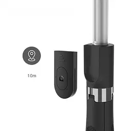 Селфі палиця штатив тринога для телефона Bluetooth з пультом Selfie Stick L01 Чорний - мініатюра 7