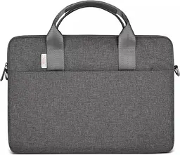 Сумка для ноутбука Wiwu Minimalist Laptop Bag 16" Gray [6973218944425] [76371] - мініатюра 2