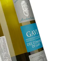 Вино Monchiero Carbone Gavi di Gavi, біле, сухе, 12,5%, 0,75 л (8000015195868) - мініатюра 3
