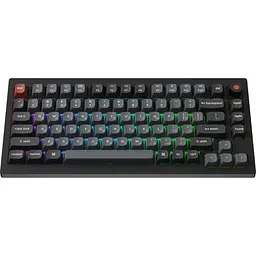 Клавіатура Keychron V1 8K Keychron Super Red Switch RGB USB UA Black (V1W-D1-UA) [168150] - мініатюра 2