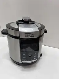Мультиварка скороварка Zepline ZP-125 Чаша 7л 29 програм 3000Вт Сріблястий/Чорний - мініатюра 2
