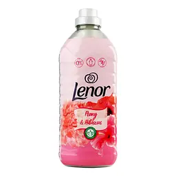 Кондиціонер для білизни Lenor Півонія та гібіскус, 1200 мл - мініатюра 2