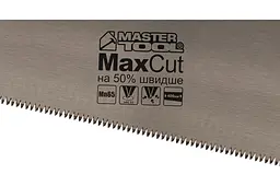 Ножівка ручна MasterTool по дереву 400 мм 7T х 1" х 3D потрійне заточування - мініатюра 2