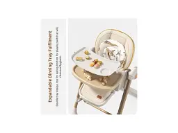 Стільчик-шезлонг для годування 2 в 1 Kidilo Baby Chair Z901 pink (11-3) - мініатюра 12