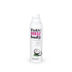 Масажна піна Love To Love Tickle My Body Coconut зволожуюча 150 мл - мініатюра 3