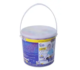 Крейда кольорова Jumbo, 15 шт., у відрі