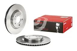 Диск тормозной вентилируемый Nissan Juke I, X-trail II, Qashqai I 06-25г Brembo ( 09.A716.20 ) - миниатюра 2