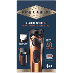 Тример для бороди King C. Gillette Pro електричний - мініатюра 2