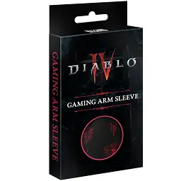 Геймерський рукав Diablo IV Lilith's Blood Petals (Діабло) безшовний XL Чорний - мініатюра 4