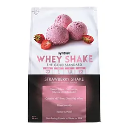 Протеїн Syntrax Whey Shake, 907 грам - Полуниця