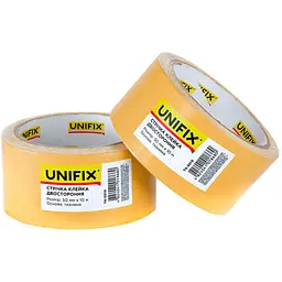 Скотч двосторонній універсальний Unifix 50 мм x 10 м тканина
