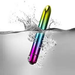Вібратор Rocks Off Prism Rainbow 14х2 см райдужний - мініатюра 4