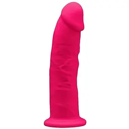 Фалоімітатор SilexD Robby Pink (MODEL 2 size 6in), двошаровий, силікон + Silexpan, діаметр 3,5 см