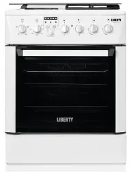Плита комбінована LIBERTY PWE 6116 C-F 2 газових + 2 електричні конфорки