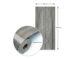 Самоклеюча вініловая плитка в рулоні STICKER WALL 600*3000*2мм Глянсова SW-00002061 - мініатюра 4