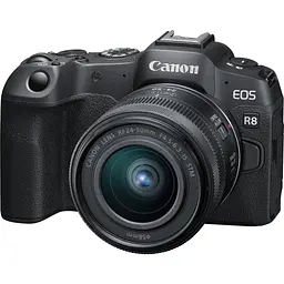 Цифровий фотоапарат Canon EOS R8 + RF 24-50mm f/4.5-6.3 IS STM (5803C016)