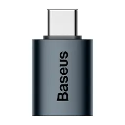 Перехідник Baseus Ingenuity Series Mini OTG Adaptor Type-C to USB-A 3.1 синій ZJJQ000003