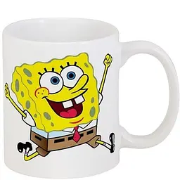 Кухоль GeekLand SpongeBob SquarePants CP 03.167 330 мл білий - мініатюра 3