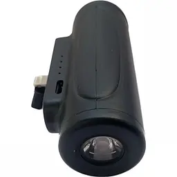 Павербанк Smart Power Bank без USB з ліхтариком для пристроїв з Lightnin 5000 mAh Black (11235) - мініатюра 5