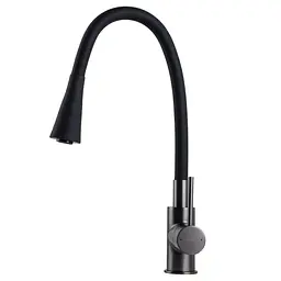 Змішувач для кухні TOPAZ LOFT TLF 8854-H39-GP-B01, Шланги TAQ-M0855 - мініатюра 3