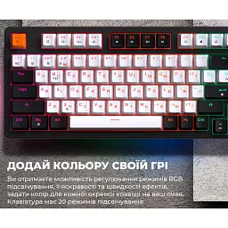 Клавіатура GamePro MK170B Red Switch Black [121468] - мініатюра 11