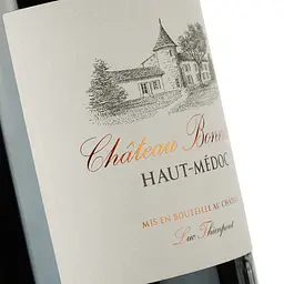 Вино Chateau Bonneau Haut-Medoc червоне сухе 0.75 л - мініатюра 3