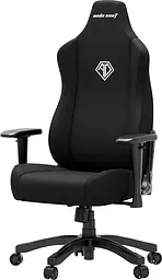 Крісло ігрове Anda Seat Novis Size L Black Fabric (AD23-L-01-B-F) - мініатюра 3